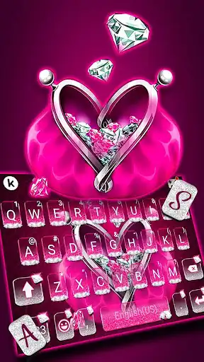 Play Diamond Purse Keyboard Theme as an online game Diamond Purse Keyboard Theme with UptoPlay