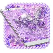 Free play online Diamond Shine Butterfly Theme APK