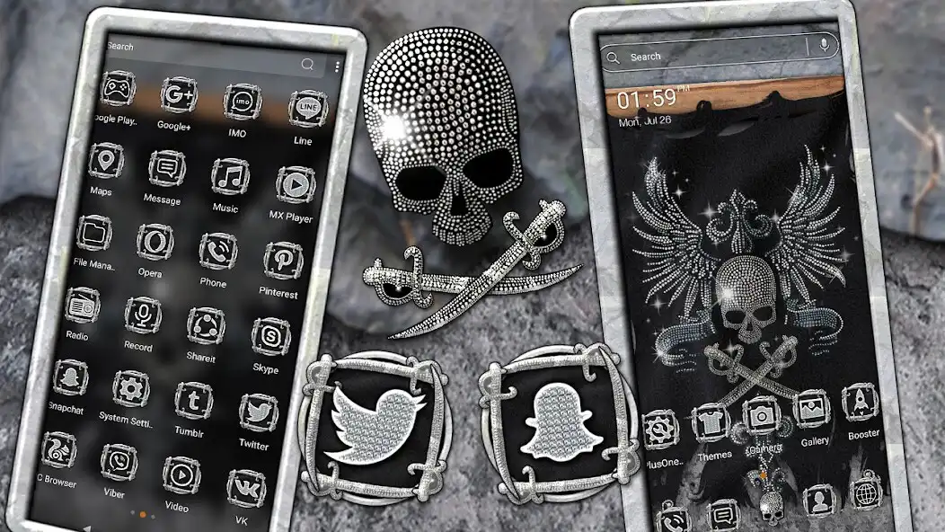 Play Diamond Skull Theme  and enjoy Diamond Skull Theme with UptoPlay