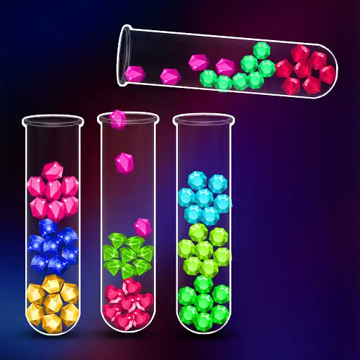 Play Diamond Sort Puz-Color sorting APK