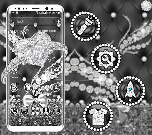 Play Diamond Swan Launcher Theme  and enjoy Diamond Swan Launcher Theme with UptoPlay