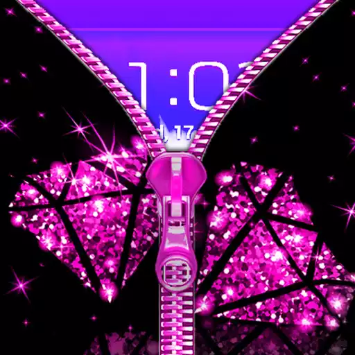 Play Diamond Zipper Lock Screen APK