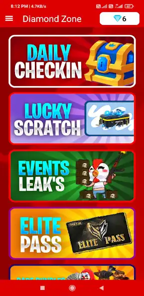 Play Diamond Zone : Win Elite Pass  and enjoy Diamond Zone : Win Elite Pass with UptoPlay