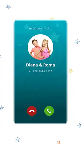 Play Diana and Roma Video Call App as an online game Diana and Roma Video Call App with UptoPlay