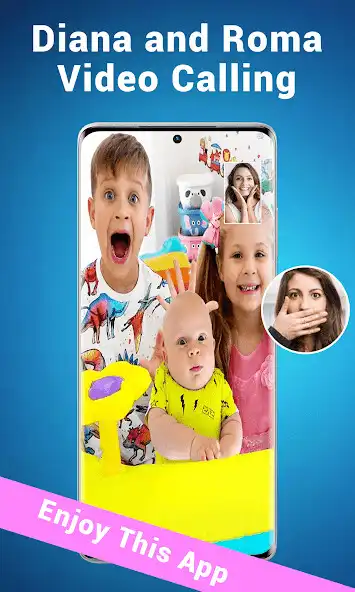Play Diana and Roma Video Calling  and enjoy Diana and Roma Video Calling with UptoPlay