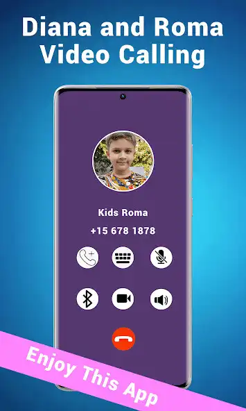 Play Diana and Roma Video Calling as an online game Diana and Roma Video Calling with UptoPlay