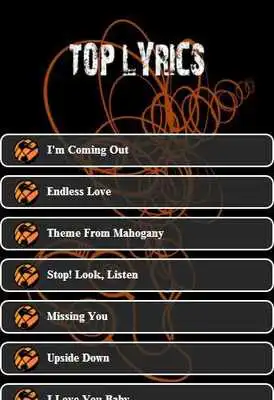 Play Diana Ross TOP Lyrics Play Diana Ross TOP Lyrics