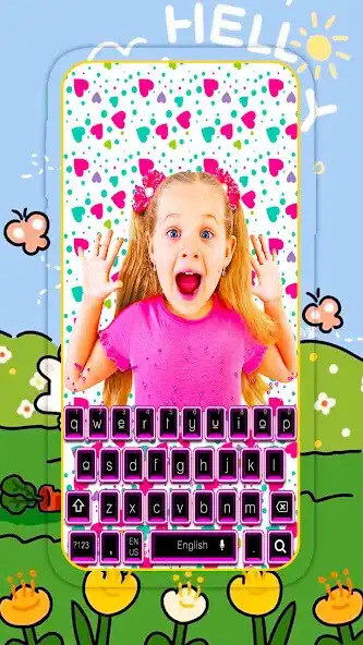 Play Dianna  Romi funny Keyboard as an online game Dianna  Romi funny Keyboard with UptoPlay