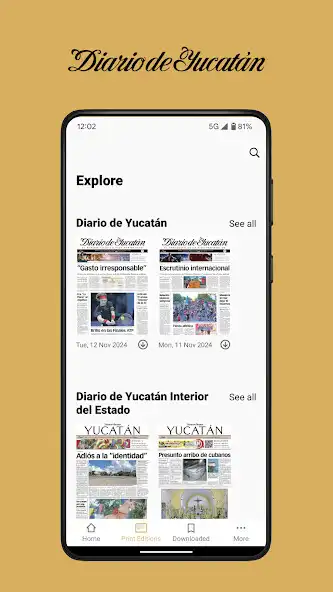Play Diario de Yucatán as an online game Diario de Yucatán with UptoPlay