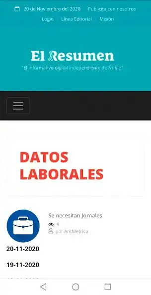 Play Diario digital El Resumen - Da  and enjoy Diario digital El Resumen - Da with UptoPlay