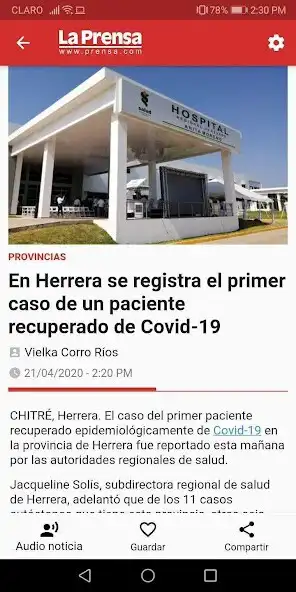 Play Diario La Prensa as an online game Diario La Prensa with UptoPlay