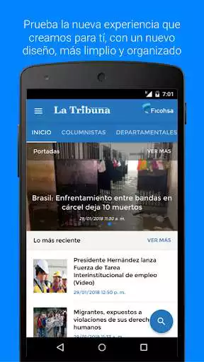 Play Diario La Tribuna Honduras  and enjoy Diario La Tribuna Honduras with UptoPlay