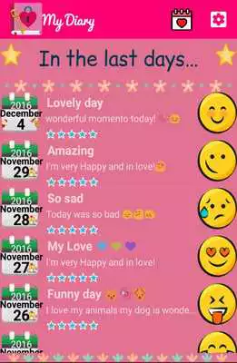 Play Diary with lock