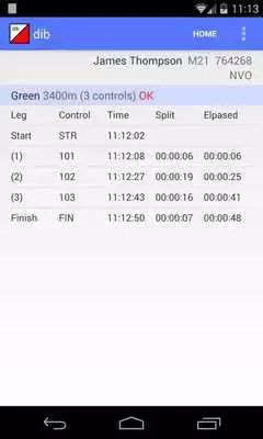 Play dib Orienteering Dibber