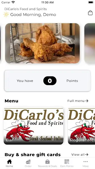 Play DiCarlos Food and Spirits as an online game DiCarlos Food and Spirits with UptoPlay
