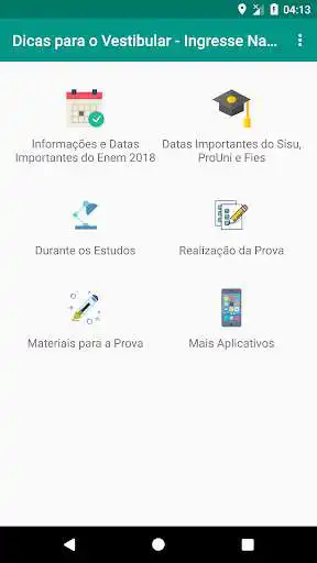 Play Dicas para o Vestibular - Ingresse Na Universidade  and enjoy Dicas para o Vestibular - Ingresse Na Universidade with UptoPlay