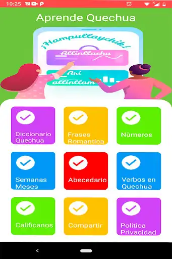 Play Diccionario de Quechua - Castellano  y Aimara  and enjoy Diccionario de Quechua - Castellano  y Aimara with UptoPlay