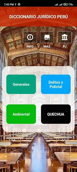 Play Diccionario jurídico Perú  and enjoy Diccionario jurídico Perú with UptoPlay