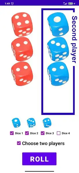 Play DICE 2 Players as an online game DICE 2 Players with UptoPlay