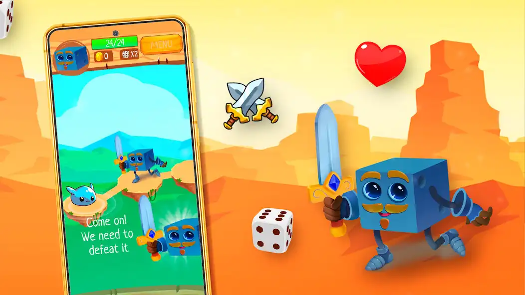Play Dice Adventures Games Offline  and enjoy Dice Adventures Games Offline with UptoPlay