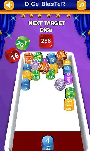 Play Dice Blaster -  Dice Shooter as an online game Dice Blaster -  Dice Shooter with UptoPlay
