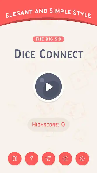 Play Dice Connect - The Big Six  and enjoy Dice Connect - The Big Six with UptoPlay