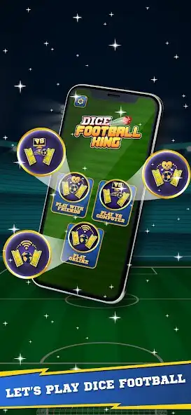Play Dice FootBall King as an online game Dice FootBall King with UptoPlay