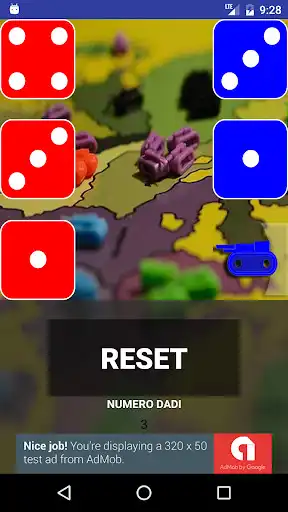 Play Dice for Risiko as an online game Dice for Risiko with UptoPlay