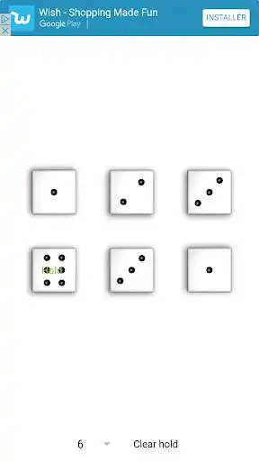 Play Dice Free - 1 to 6 dices