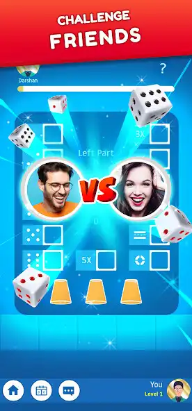 Play Dice Friends - Yatzy Dice King  and enjoy Dice Friends - Yatzy Dice King with UptoPlay