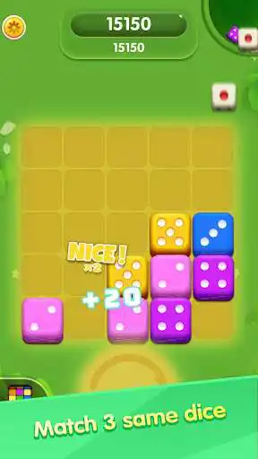Play Dice Garden - Dice Number Merge as an online game Dice Garden - Dice Number Merge with UptoPlay