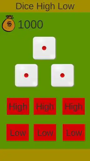 Play Dice High Low  and enjoy Dice High Low with UptoPlay