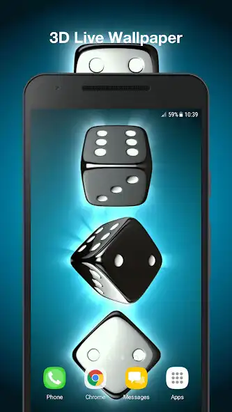 Play Dice Live Wallpaper Pro  and enjoy Dice Live Wallpaper Pro with UptoPlay