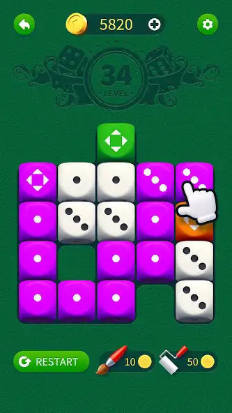 Play Dice Magic - Puzzle Game  and enjoy Dice Magic - Puzzle Game with UptoPlay