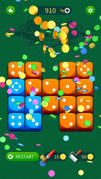 Play Dice Magic - Puzzle Game as an online game Dice Magic - Puzzle Game with UptoPlay