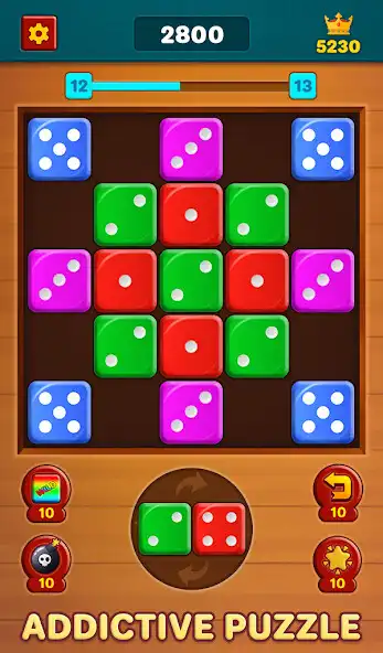 Play Dice Merge 3D Puzzle Dice Game as an online game Dice Merge 3D Puzzle Dice Game with UptoPlay