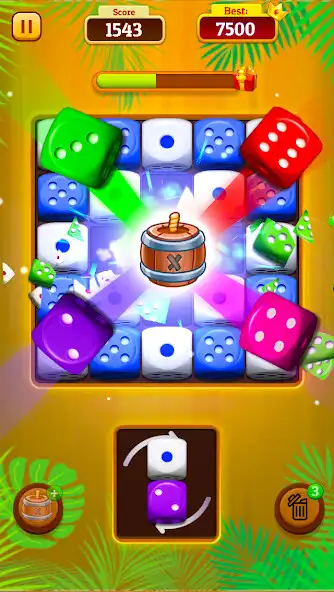 Play Dice Merge - Dice Puzzle Game as an online game Dice Merge - Dice Puzzle Game with UptoPlay