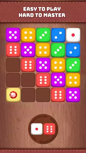 Play Dice-Merge puzzle as an online game Dice-Merge puzzle with UptoPlay