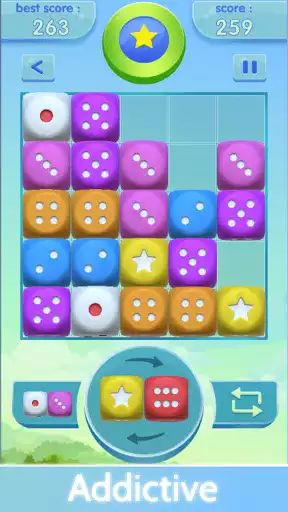 Play Dice Merge as an online game Dice Merge with UptoPlay