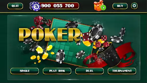Play Dice Poker  and enjoy Dice Poker with UptoPlay