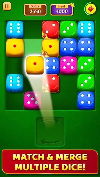Play Dice Puzzle - Dice Merge Game  and enjoy Dice Puzzle - Dice Merge Game with UptoPlay