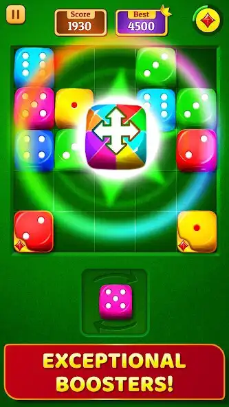 Play Dice Puzzle - Dice Merge Game as an online game Dice Puzzle - Dice Merge Game with UptoPlay