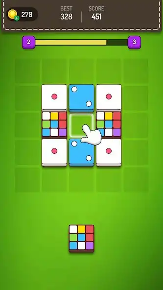 Play Dice Puzzle - Number Game as an online game Dice Puzzle - Number Game with UptoPlay