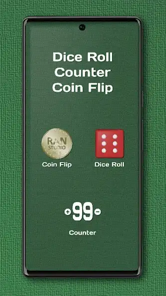 Play Dice Roll, Counter  Coin Flip  and enjoy Dice Roll, Counter  Coin Flip with UptoPlay
