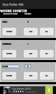 Play Dice Roller 40k