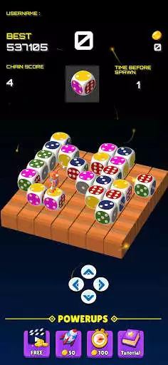 Play Dice Roller Merge Puzzle as an online game Dice Roller Merge Puzzle with UptoPlay