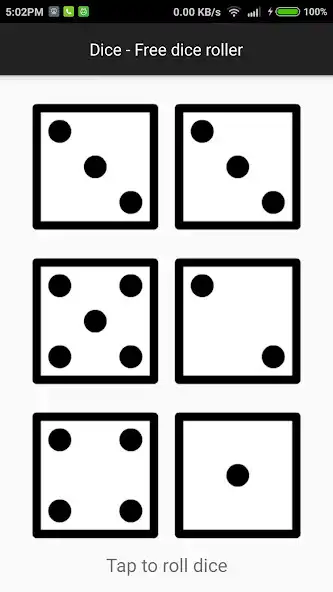 Play Dice - the dice roller  and enjoy Dice - the dice roller with UptoPlay