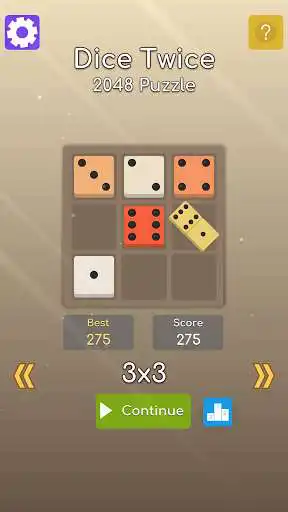 Play Dice Twice: 2048 Puzzle  and enjoy Dice Twice: 2048 Puzzle with UptoPlay