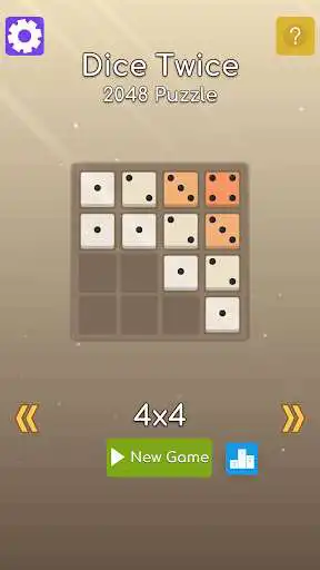 Play Dice Twice: 2048 Puzzle as an online game Dice Twice: 2048 Puzzle with UptoPlay