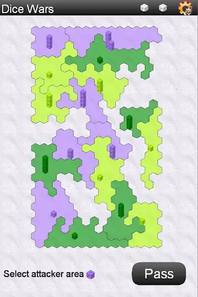 Play Dice Wars as an online game Dice Wars with UptoPlay